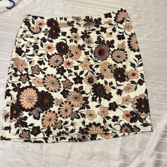 Loft outlet skirt multicolor sz 14 - Picture 2 of 8